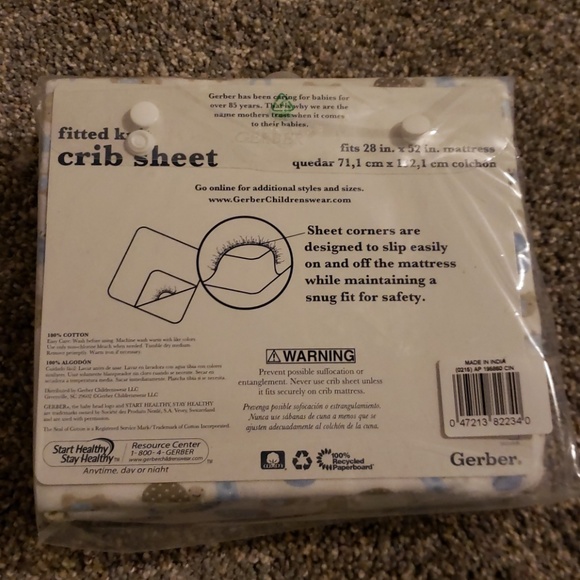 Crib sheet - Picture 2 of 2